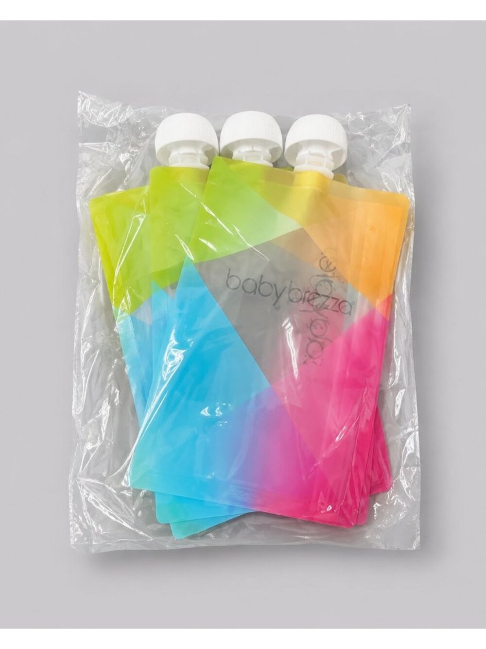 Baby Brezza Reusable Food Pouches Set of 3 New sealed - Easy-Fill BRZ00141
